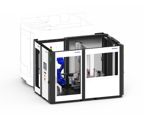 Automatisierung eines CNC-Bearbeitungszentrums