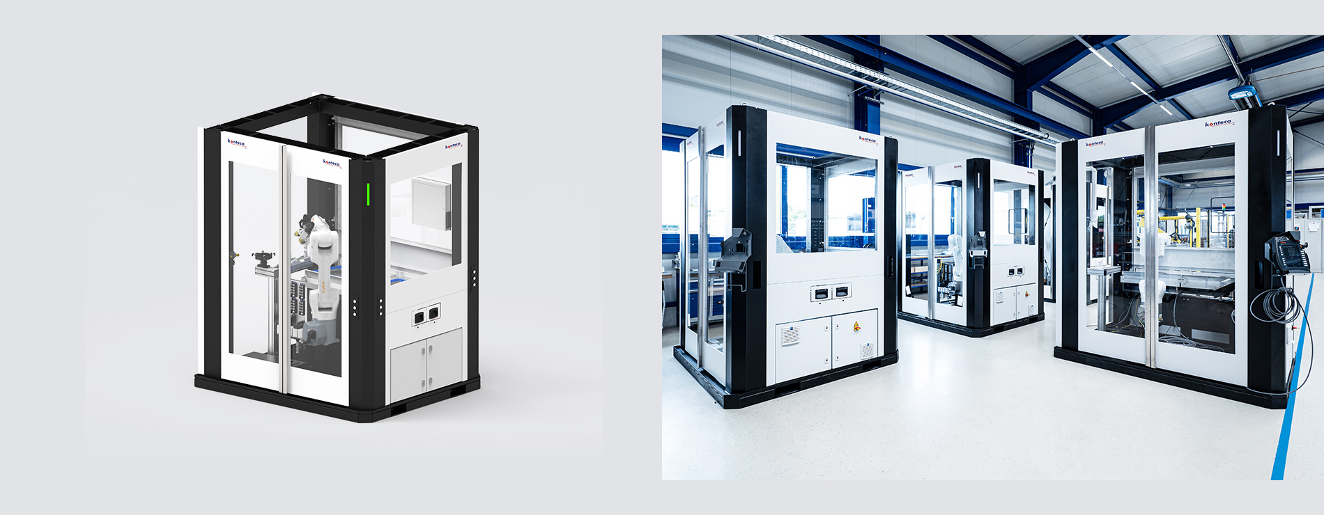 Automatisierte Beladung einer Werkzeugmaschine